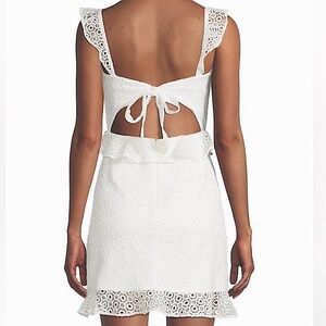 Aidan by Aidan Mattox Backless Mini Dress